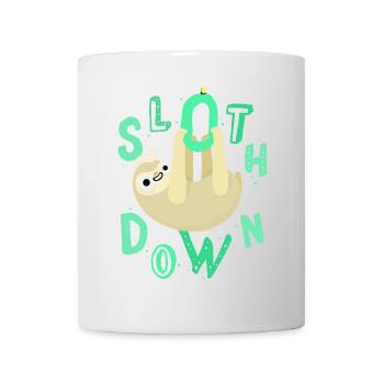 La sagesse paresseuse - Mug blanc - blanc - Devant