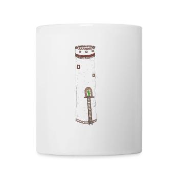 Waldi Turm - Tasse - Weiß - Vorne