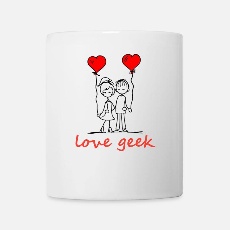 Liebes-Aussenseiter - Tasse - Weiß