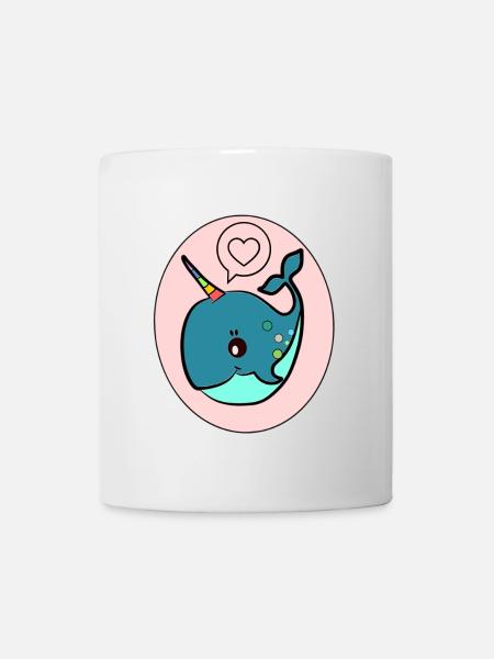 Wale sind einfach toll - Whale Wal - Tasse - Weiß