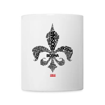 Bosna i Hercegovina Ljiljan Black - Mug - white - Front
