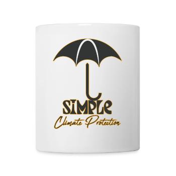 Simple - Climate Protection - Tasse - Weiß - Vorne
