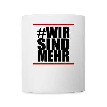 # Nous sommes plus - Mug blanc - blanc - Devant