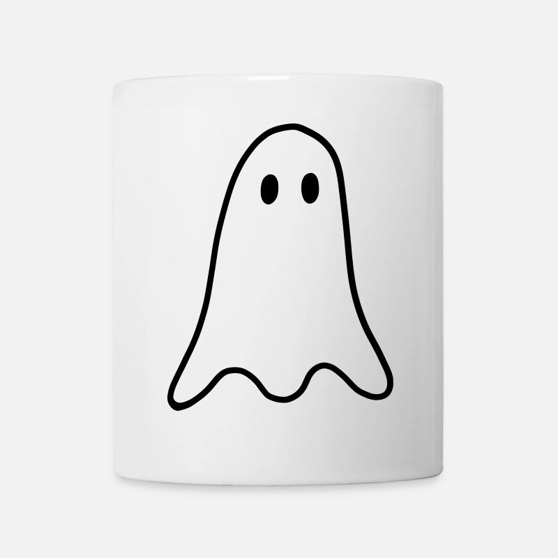Halloween ghost - Tasse - Weiß