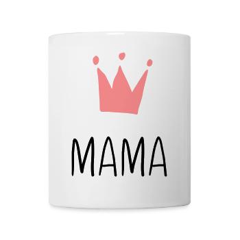 Mama Krone - Beste Mama - Tasse - Weiß - Vorne