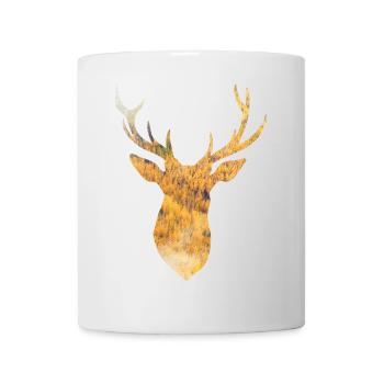 Indian summer deer - Mug - white - Front