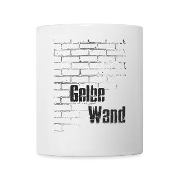 Cadeau de stade de football du mur jaune de Dortmund - Mug blanc - blanc - Devant