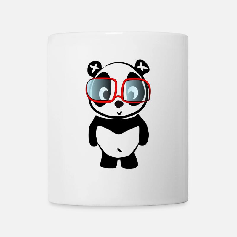 Panda pandas Panda bear cute panda bear love - Mug - white