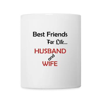 Ehepaar beste Freunde - Tasse - Weiß - Vorne