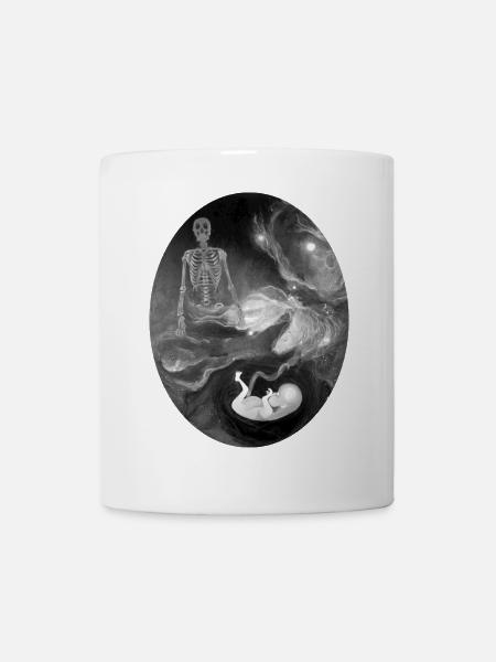 LEBEN UND TOD - Tasse - Weiß