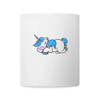 Chemise Licorne · Licorne · Licornes · Paillettes - Mug blanc - blanc - Devant