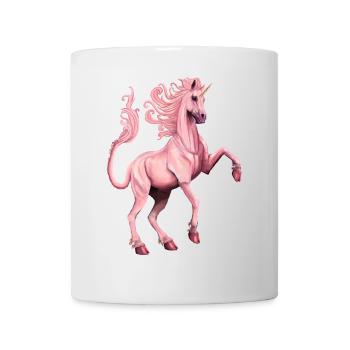 pink unicorn - Mug - white - Front