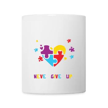 T-shirt de conscience d'autisme pour la grand-maman - Mug blanc - blanc - Devant