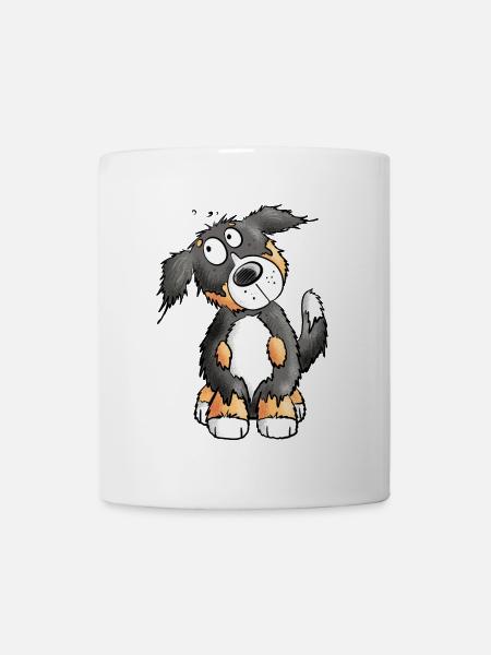Funny Bernese Mountain Dog i Dog Gift - Mug - white