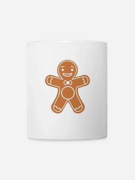 gingerbread man - Mug - white