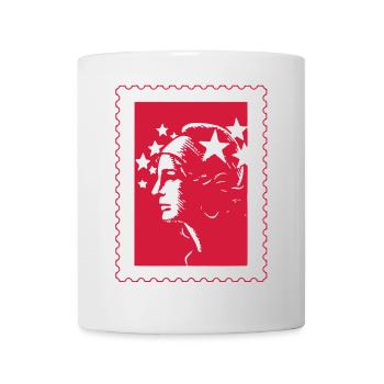 Bereits gestempelt (e) - Tasse - Weiß - Vorne