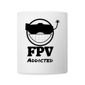 FPV Addicted - Tasse - Weiß - Vorne