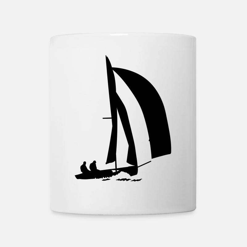 Segelboot - Tasse - Weiß