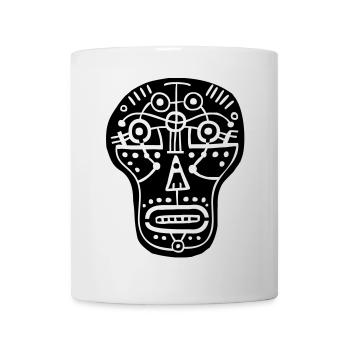 Totenkopf I t-shirt - Mug - white - Front