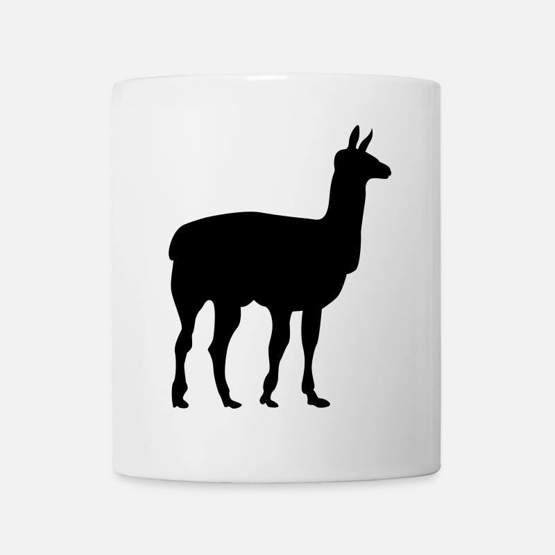 lama - Tasse - Weiß