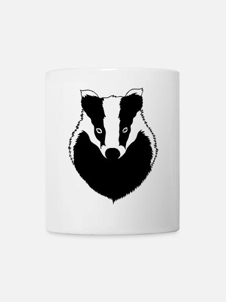 Blaireau - Mug blanc - blanc