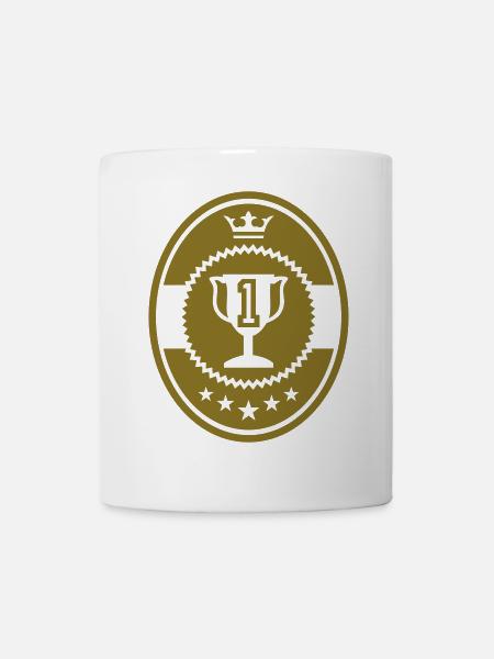 Sieger Wappen 02 - Tasse - Weiß