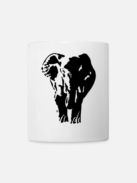 Elephant - Mug - white