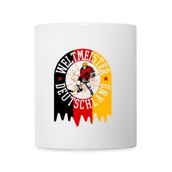 Weltmeister Deutschland - Tasse - Weiß - Vorne