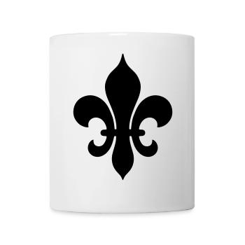 Medieval Fleur de Lis - Mug - white - Front