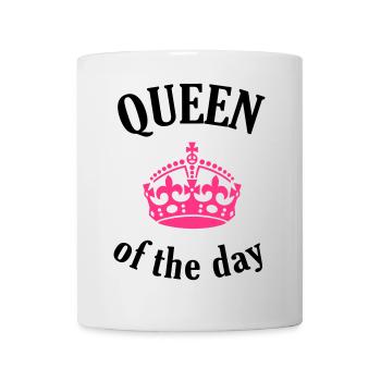 Queen of the day - Mug - white - Front