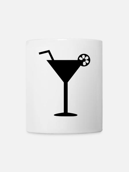 Cocktail - Tasse - Weiß
