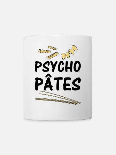 Psycho Pâtes - Mug blanc - blanc