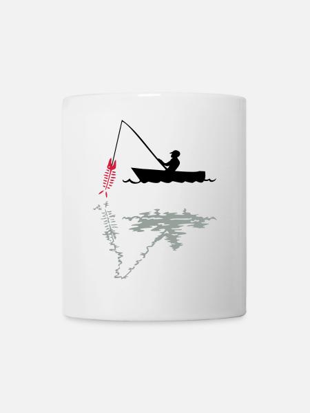 pêcheur - Mug blanc - blanc