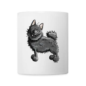 Funny Schipperke - Dog - Dogs - Mug - white - Front