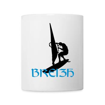 Windsurfen / Windsurfer / Windsurf / Windsurfing - Tasse - Weiß - Vorne