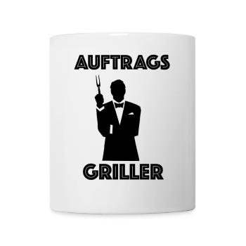 Auftragsgriller Griller Grillmeister Geschenk - Tasse - Weiß - Vorne