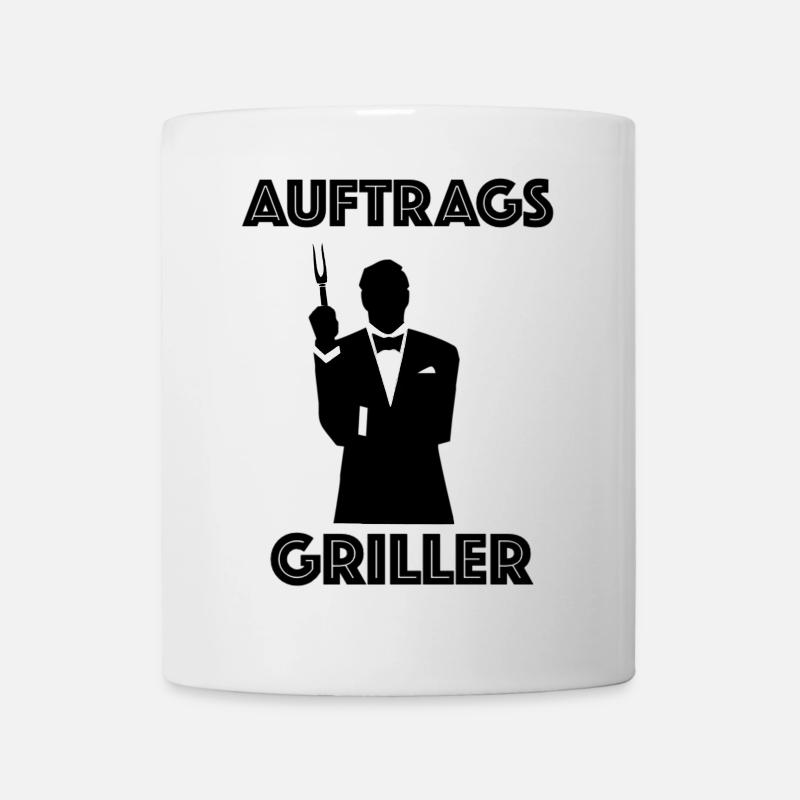 Auftragsgriller Griller Grillmeister Geschenk - Tasse - Weiß