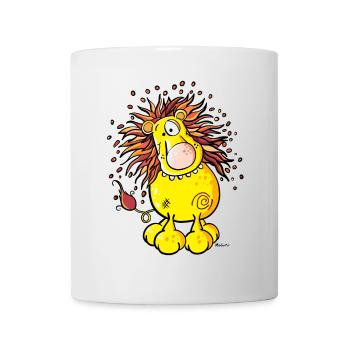 Süßer Löwe - Tasse - Weiß - Vorne