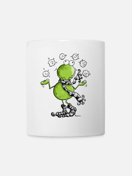 Winter Frosch - Tasse - Weiß