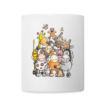 Giant Pile Of Animal - Mug - white - Front