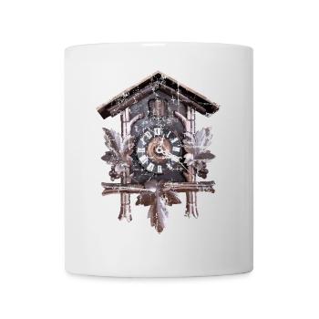 Kuckucksuhr - Tasse - Weiß - Vorne