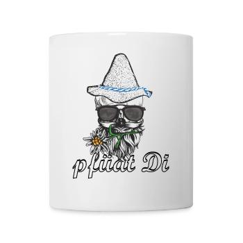 skull and crossbones of Bayer - Mug - white - Front