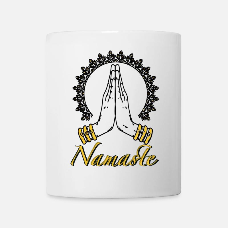Namaste - Mug blanc - blanc