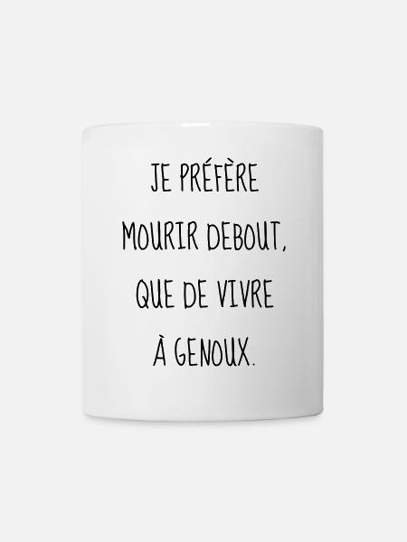 Cinéma / Citation / Série télé / Geek - Mug blanc - blanc
