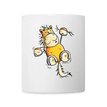 Drôle Cheval - Mug blanc - blanc - Devant