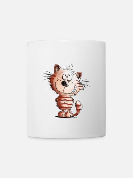 Je ne chat pas je chat motif BD cadeau - Mug blanc - blanc