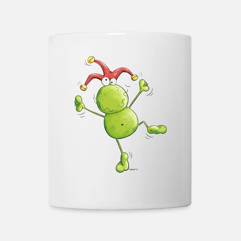Karneval Frosch - Tasse - Weiß
