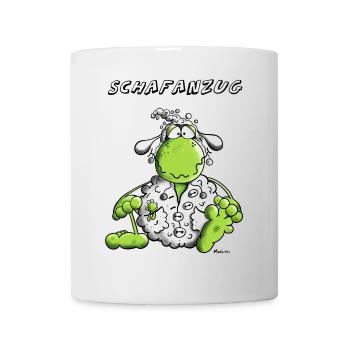 Schaf schön Frosch - Tasse - Weiß - Vorne