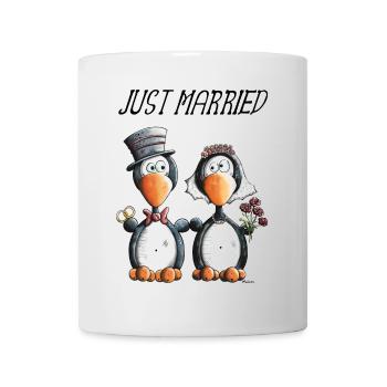 Just Married - Tasse - Weiß - Vorne