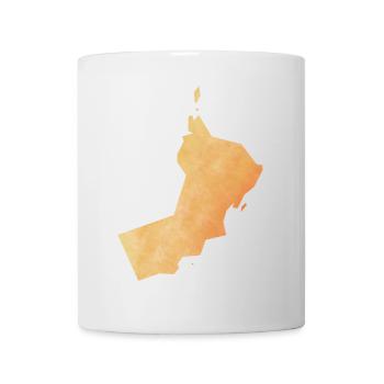 Oman - Tasse - Weiß - Vorne